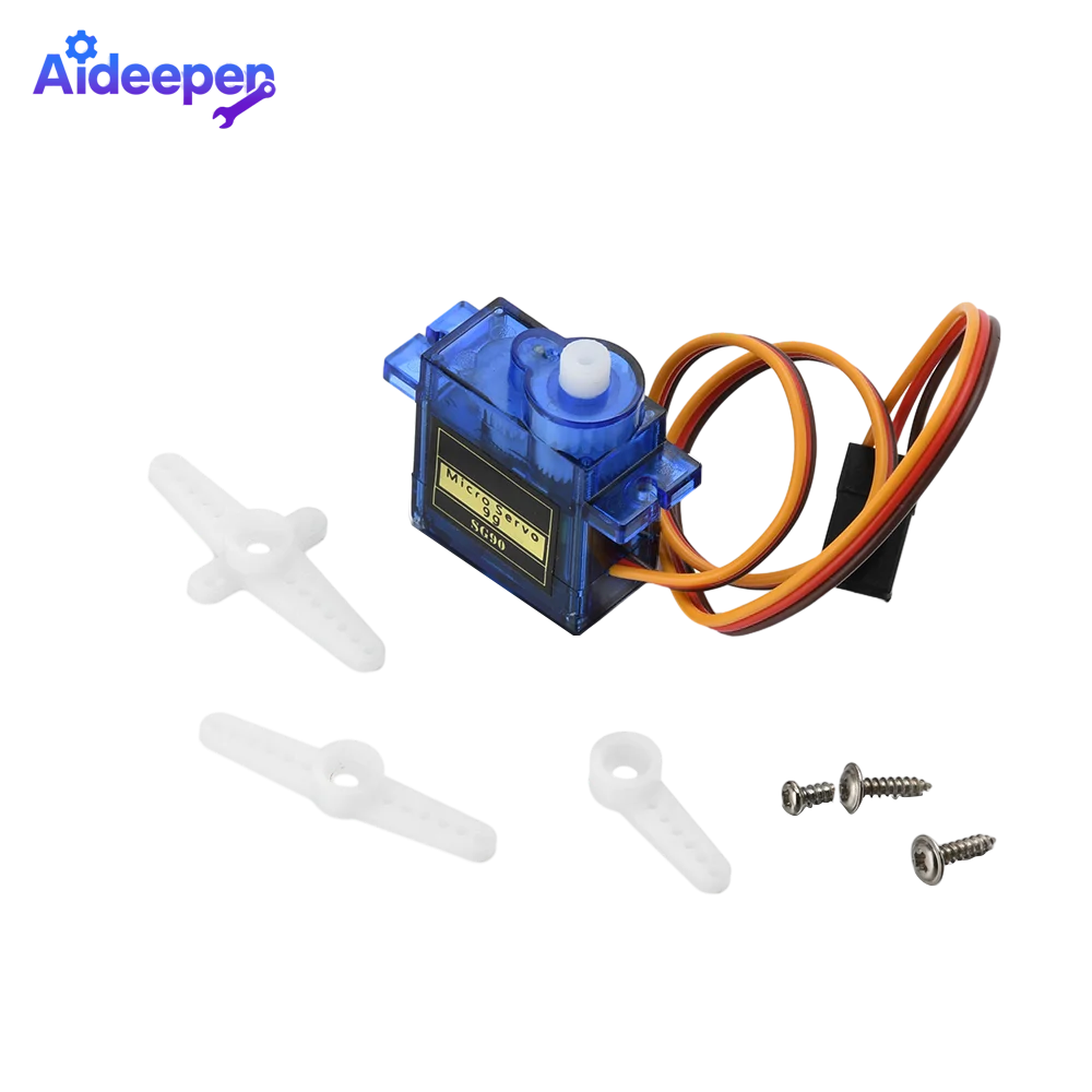 

Серводвигатель Sg90 Micro 9g 180, крепление на 360 градусов, комплект Sg90 без металлической шестерни Pro, радиоуправляемый автомобиль, игрушечный самолет Arduino Uno Diy