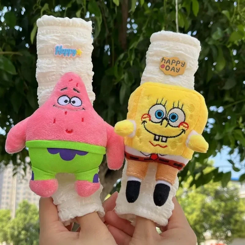 SpongeBob Patrick Star Seat Belt Cover Universal Auto Seat Belt Shoulder Pad Car Seatbelt Protector Covers Interior Accessories