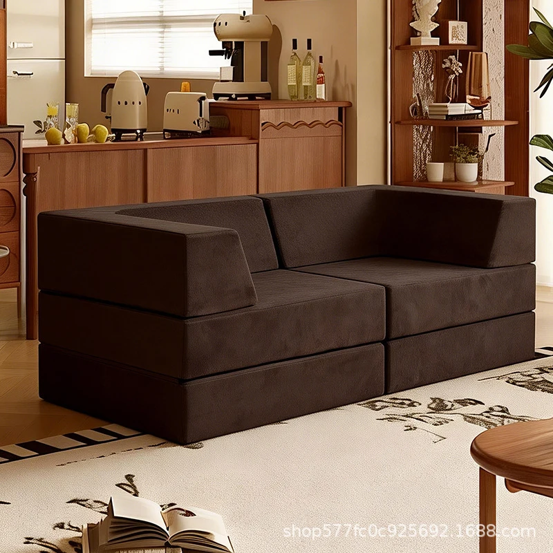 

Vacuum-Packed Compressed Lazy Sofa Bed, Freely Combinable, Fully Removable And Washable, Multifunctional Foldable Single-Seater