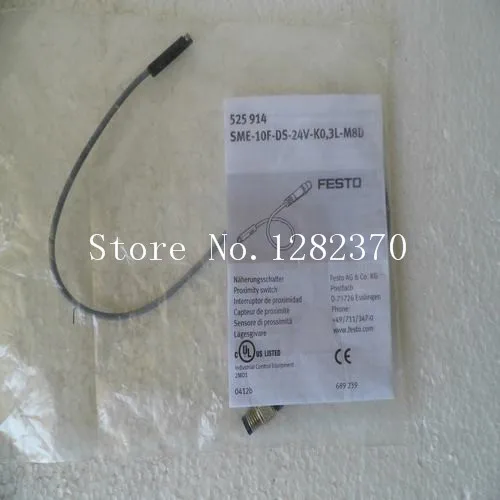 New original FESTO magnetic switch SME-10F-DS-24V-K0,3L-M8D spot 525914 --2PCS/LOT