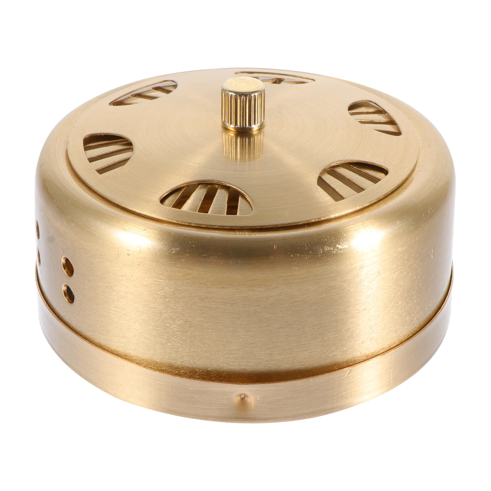 Moxibustion Device Moxa Rolls Case Copper Tool Box Moxa-stick Massage Body Massager Moxa-Burner Container Pot