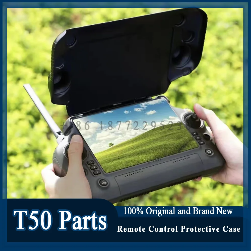 Capa de proteção para controle remoto com tela, pára-sol, protetor para DJI RC Plus, Inspire3, T40, T30, T20, T25, T40, T50