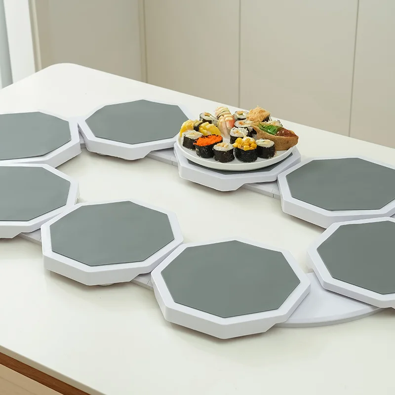 Dining Table Rotating Tray Portable Serving Tray Gift Lazy Susan Revolution