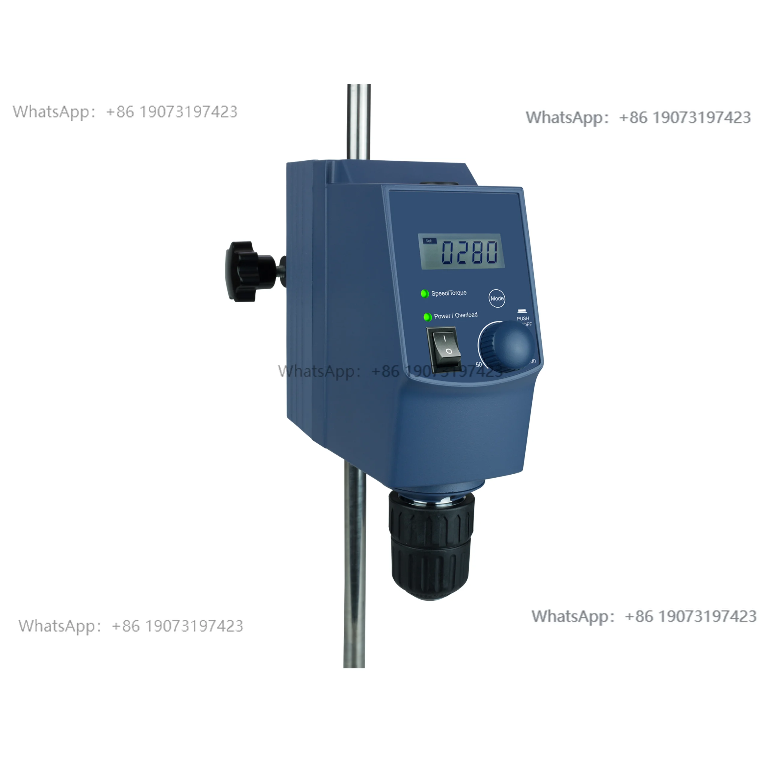 StirrerDigital Display Electric Stirrer Precision 70L Industrial Overhead Laboratory Mixer Force-Enhancing Constant Speed 70L