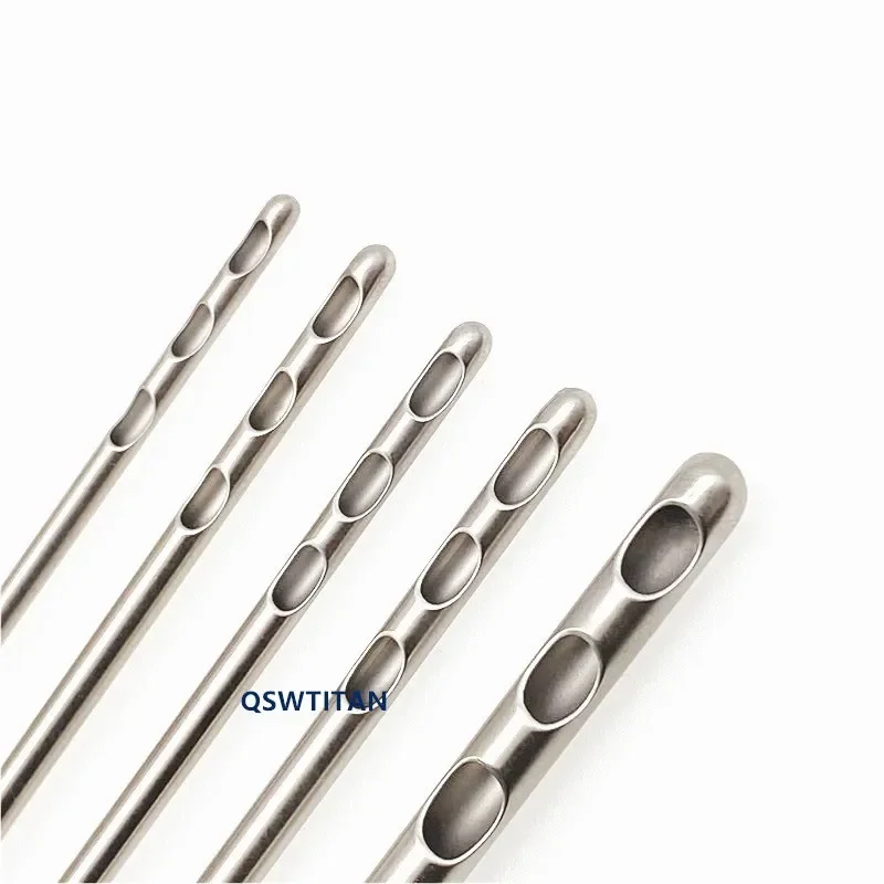 1pcs Three Hole fat harvesting cannula for stem cells,liposuction cannula fat transfer needle