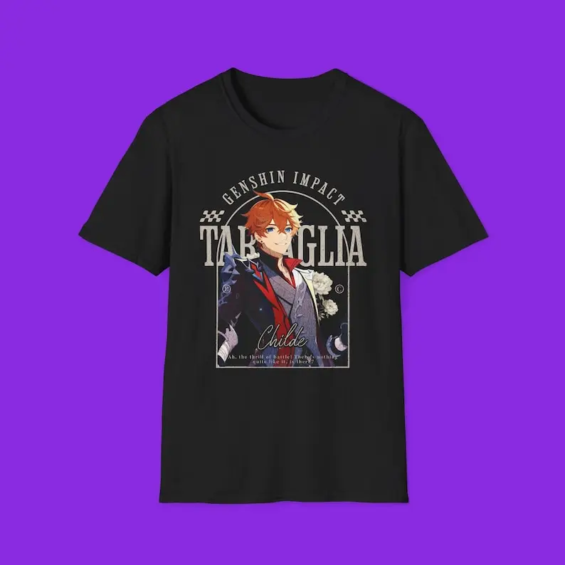 Genshin Impact Shirt | Tartaglia Shirt | Childe Shirt | Fan-Made