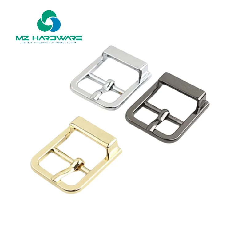 

MZhardware 1Pcs Wholesale Bag Strap Buckles Light Gold Handbag Accessories 11.5mm Wide Belt Webbing Adjustable Pin Buckle