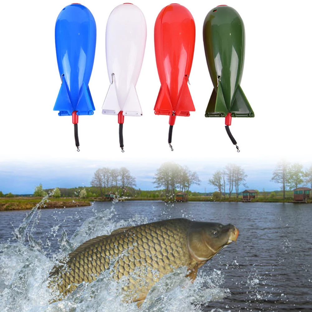 Fishing Feeder Spod Bomb 3 Size Float Bait Holder Maker Pp Material Pellet Rocket Feeder Long Shot Tackle Gear Accessories view 3
