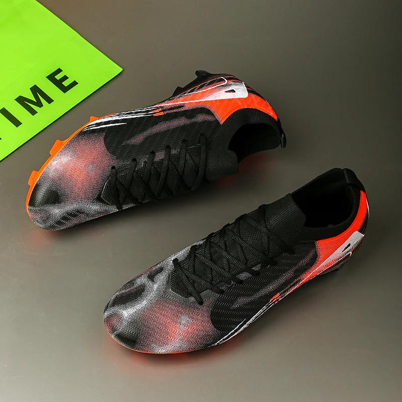 

2025 Football Shoes Men Original Football Shoes Fast Grass Training Football Field Boots Long Spikes Professional Soccer Shoes S