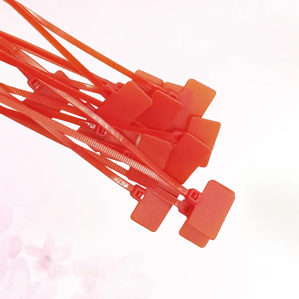 

250 pcs 4X150 Mm Heavy Duty Self-Locking Nylon Cable Ties For Home Office Garage Workshop Network Power Cables Labeling Durable