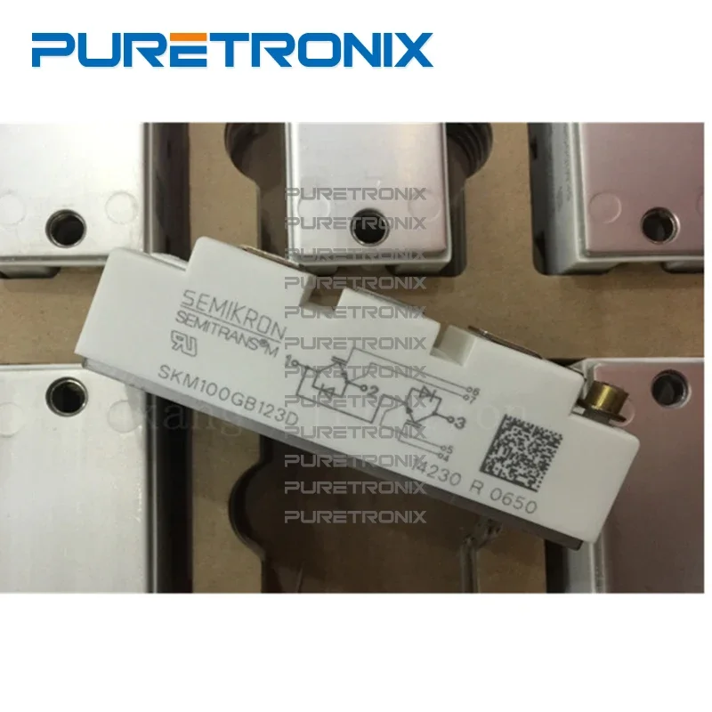 SKM100GB123D SKM100GB128D SKM100GB124D الطاقة IGBT الترانزستور