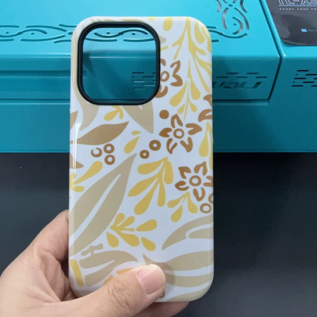 TUOLI Doule Case 2 in 1 TL-X9 Blank Phone for iPhone 16 15 14 13 12 Sublimation Heat Transfer Cellphone Personalized DIY Covers