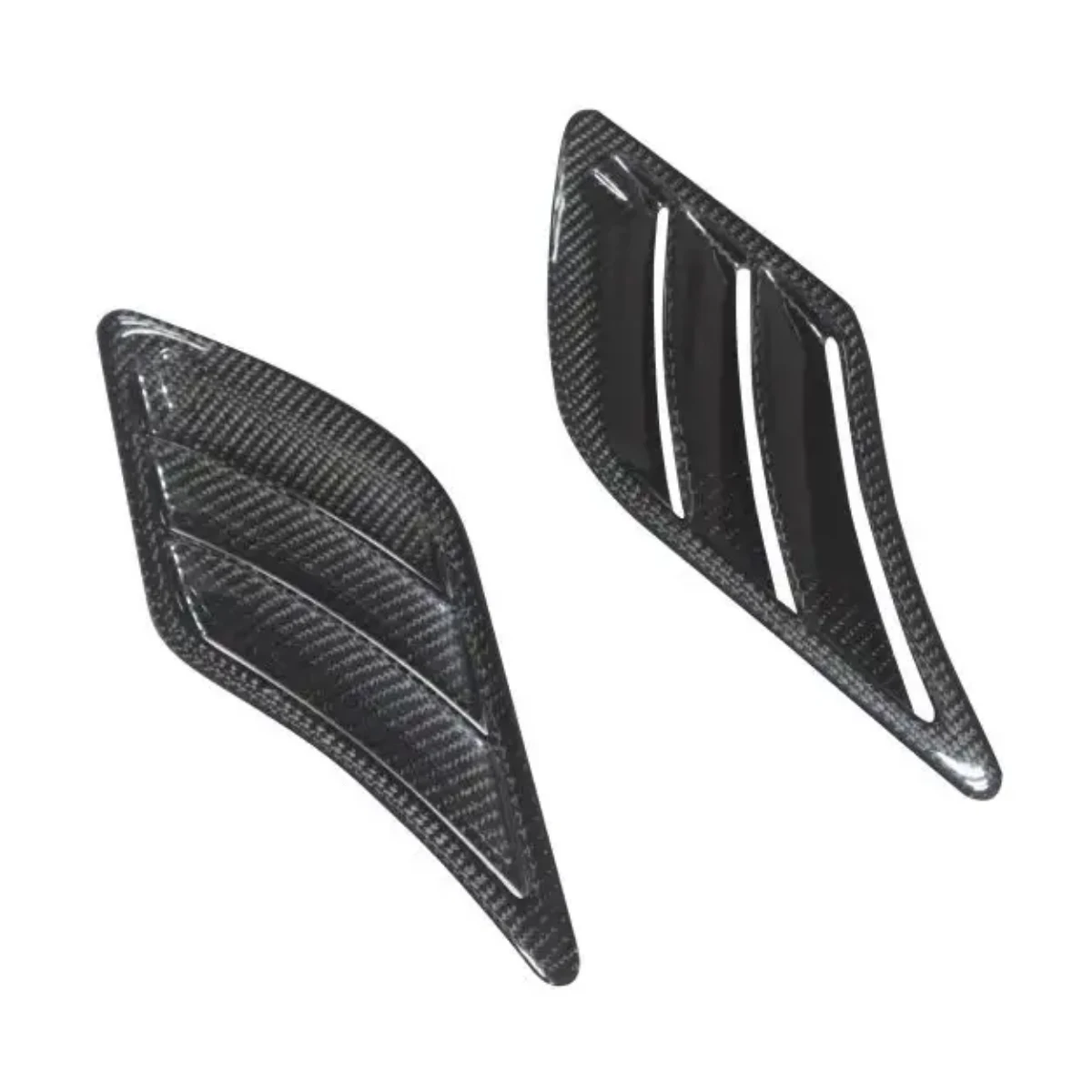 accesorios para autoHot Selling Fender Spat Fender Garnish for  A5 B8 Front Fender Add On Dry Carbon Fiber