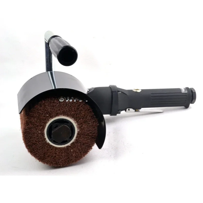 آلة سحب الأسلاك الهوائية المحمولة الهواء نحى الرسم طاحونة المعادن الملمع آلة تلميع TPK-1200 #6