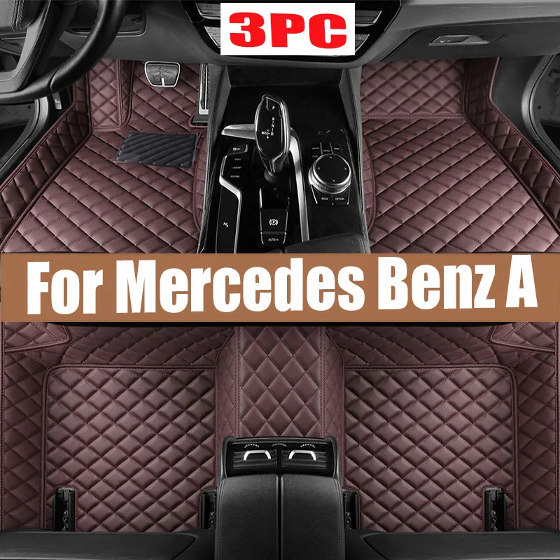 

Car Floor Mats For Mercedes Benz A Class W176 2013~2018 Auto Dirt-resistan Carpet Waterproof Floor Mats Car Accessories Interior