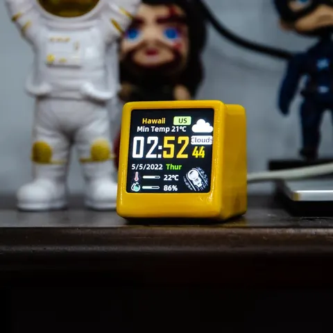 Умные часы GeekMagic Smalltv-ultra с прогнозом погоды — фото товара