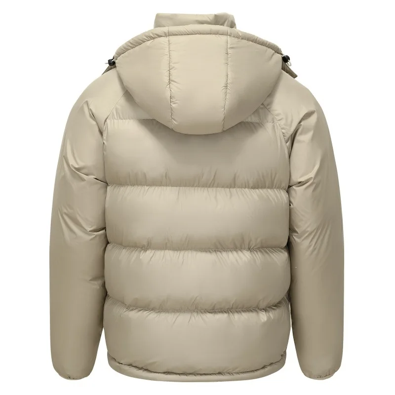 Men's 2026 Winter Thick down Cotton Jacket 30D Soft Bread Cotton Coat for Warmth New Cotton Jacket for Men