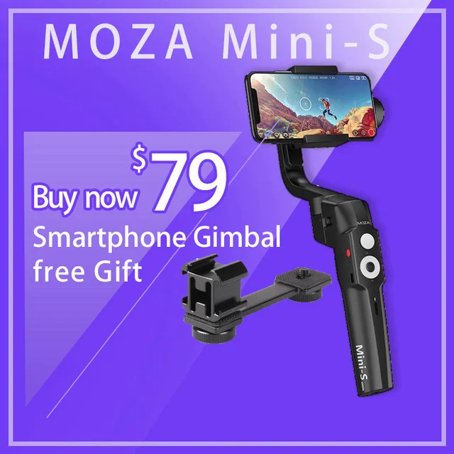 Mini-S 3-osiowy Gimbal Smartphone Gimbal ręczny Vlog stabilizator do P30's postawy polityczne w gładka 4 stabilisateur