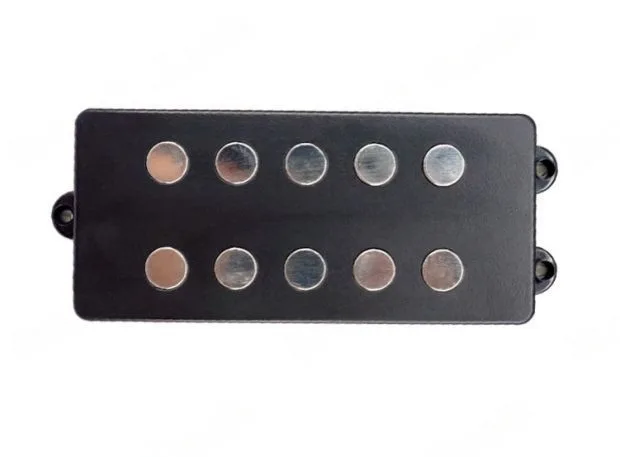 

5-струнная 5-струнная двухструнная электрическая бас-гитара с открытым верхом и двойной планкой, звукоснимателями с двойной катушкой и 4-жильной проводкой