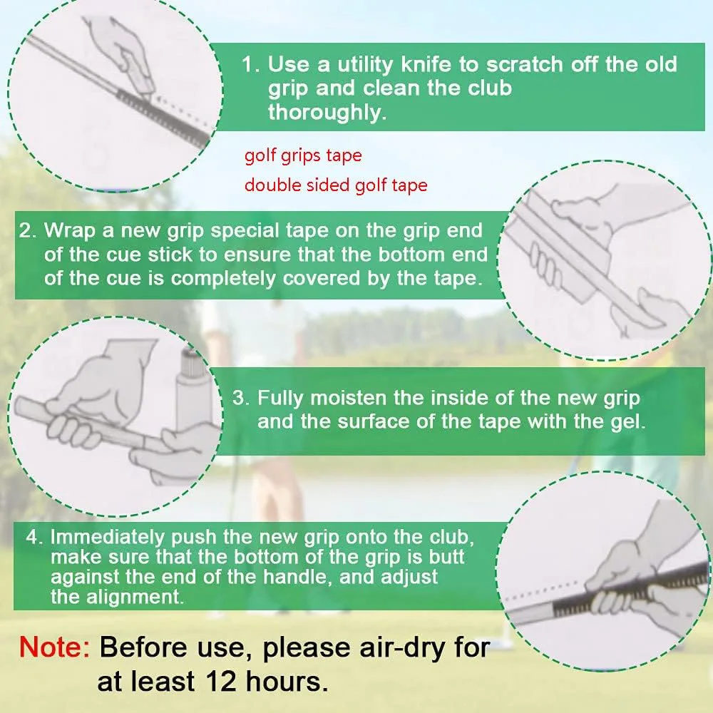 50mm*50m Double Sides Adhesive Golf Grip Tape Roll Practical Anti-Slip Putter Training Accessories