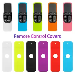 Silicone protective shell for Apple TV 4K 4th Generation Siri Remote TV Remote Control Cover Case waterproof Protective Cover