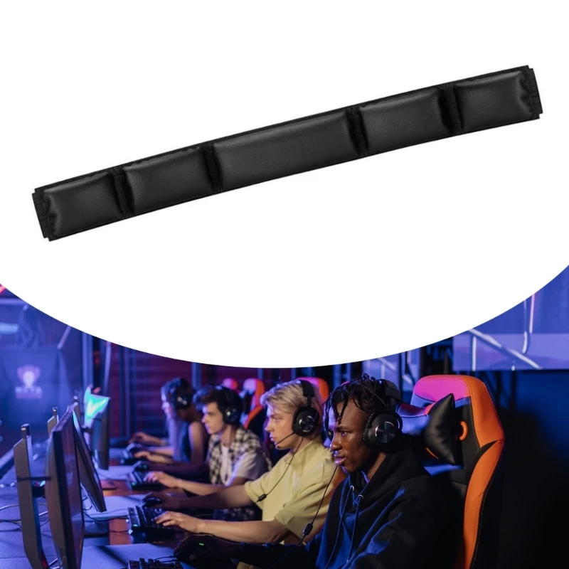 

Replacement Headband Cushion Cover for Siberia 800 840 Headphones Comfortable Memory Foam Headbeam D2RC