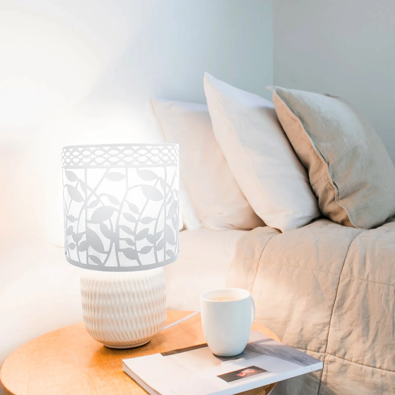 

Pattern Lampshade Creative Home Table Light Cover Soft Light Shade Decorative Protective Cover Lamp Shade
