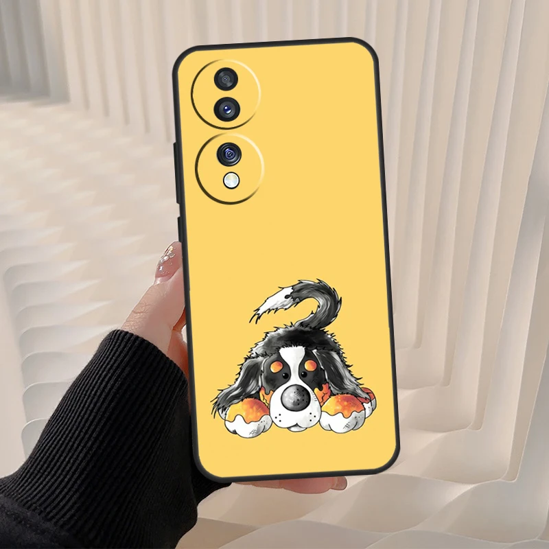 Bernese Mountain Dog Case For Honor X8 X9 X7 X6a X7a X8a X9a 10 50 70 90 Lite Magic 5 4 Lite Magic 5 Pro Cover