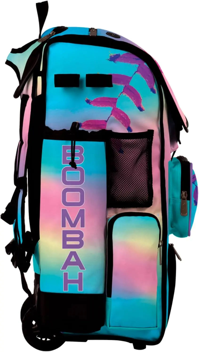 Rolling Backpack Hybrid Bat Wheeled Softball Dream Multi