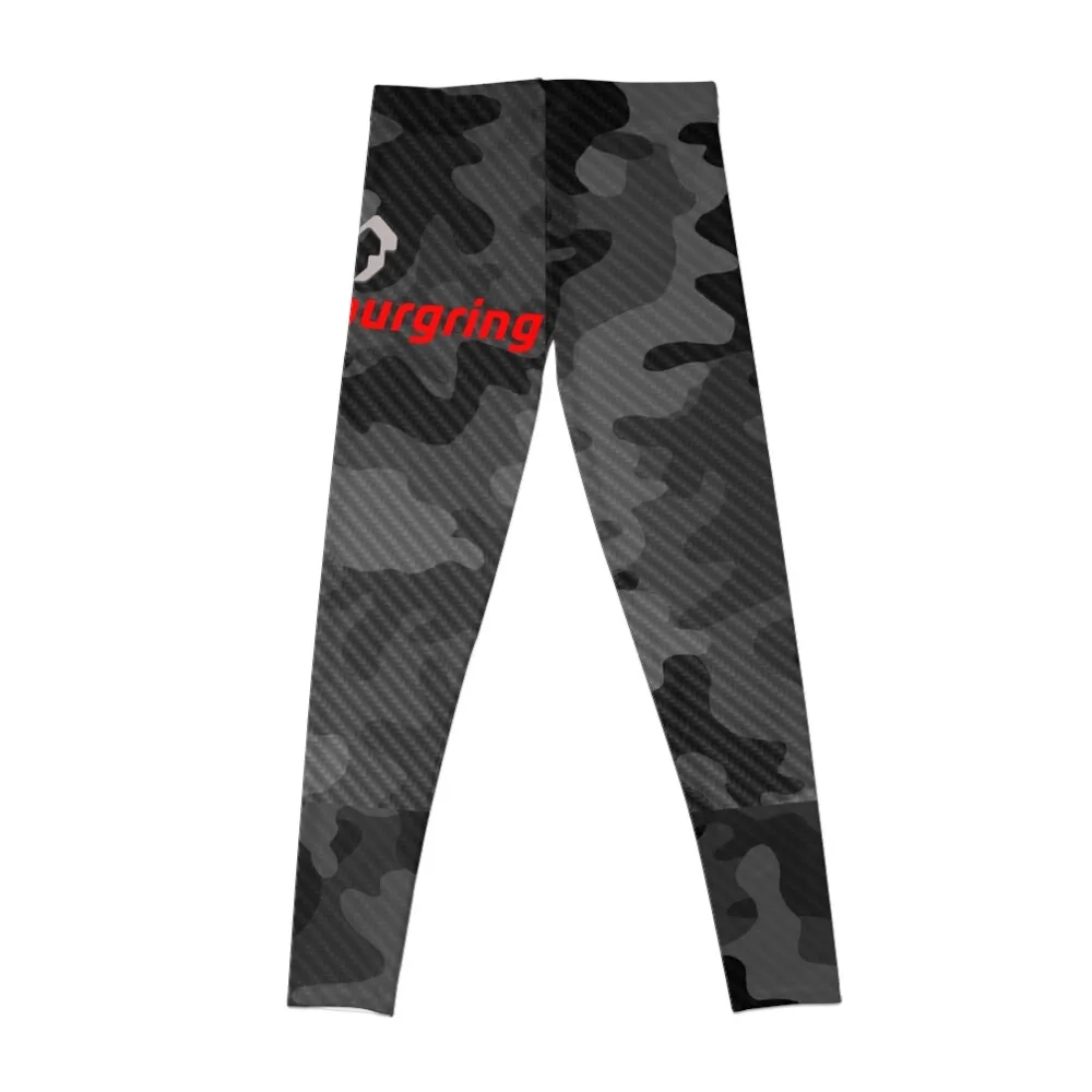 Carbon camouflage Nürburgring Nordschleife Leggings Women's pants sports shirts gym workout clothes for Womens Leggings