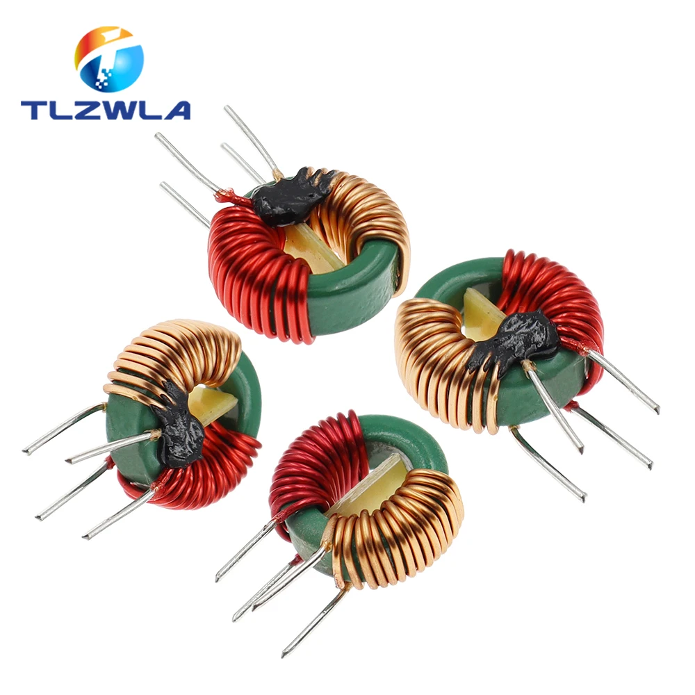 5 sztuk 14x9x5mm induktor Common-mode 14*9*5mm 2MH 0.7 średnica drutu 5A indukcyjność pierścienia magnetycznego moc filtrowania cewka indukcyjna