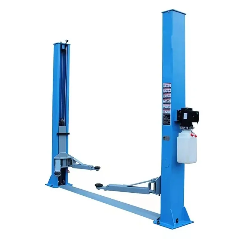 

4.5T Hydraulic Floor Plate Two Post Car Lift with CE Certification Manual Lock Release 4500KG 2 Post Car Elevator