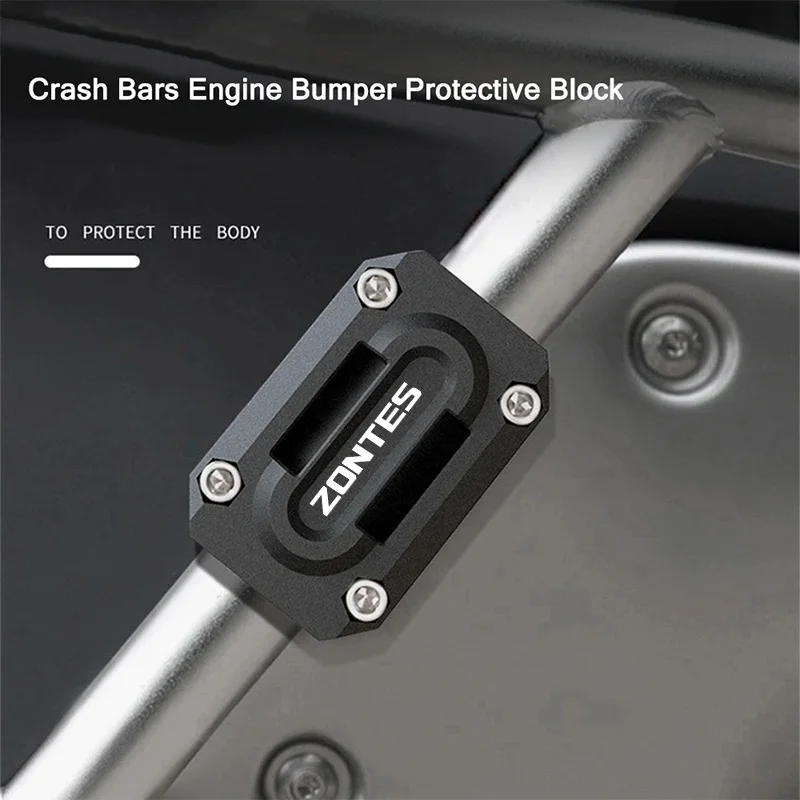For Zontes 310V/X/T/R Zt250 G1 125 ZT125 125U motorcycle engine protection bumper protection block anti-collision accessories