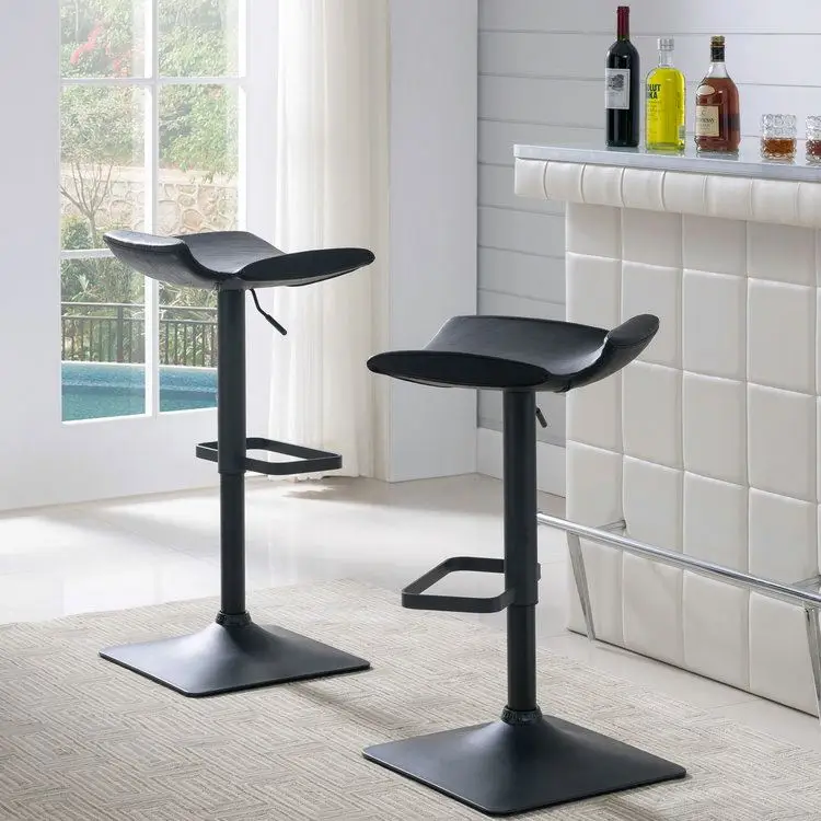 Adjustable commercial custom counter swivel high tall bar stools nordic