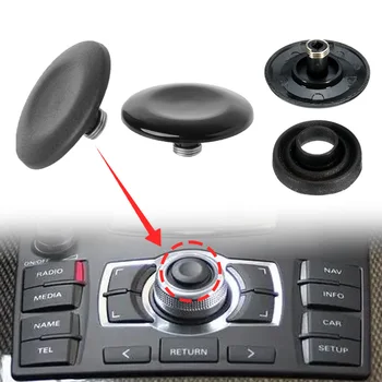 Autoknop Joystick Knop Reparatieset 8K 0998068   Voor Audi A4 A5 S5 A6L A8L Q7 Auto-interieuraccessoires Zwart