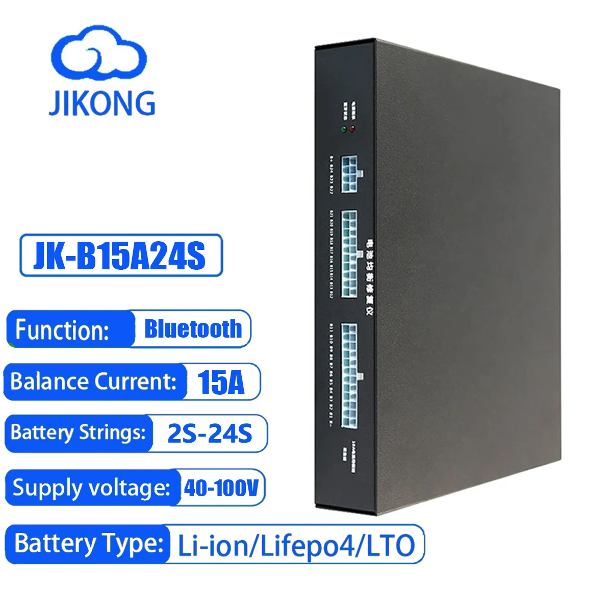 JK BMS Smart Active Balancer 15A Active Balance 8S 16S 20S 24S 200A 40V-100V JKBMS Equalizer with BT Lifepo4 Battery JK-B15A24S