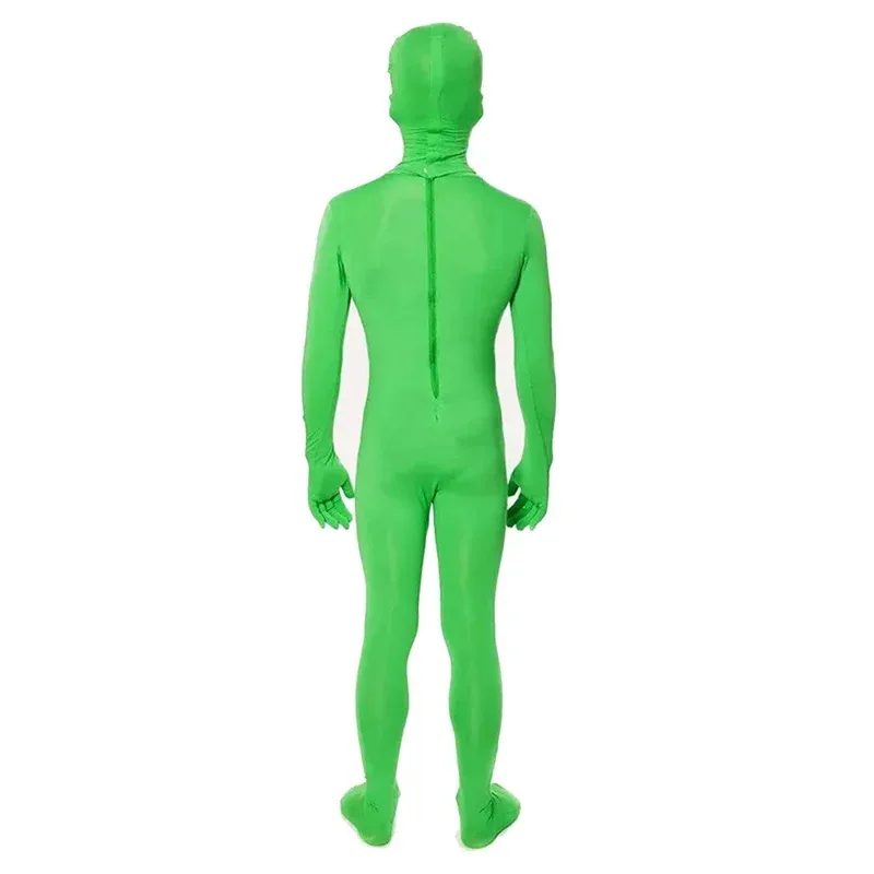 CyET Alien Kostüm Deep Space Lord Scary Monster Cosplay Erwachsene Kinder Halloween Party Festival Bühne Kinder Kleidung Overall Su