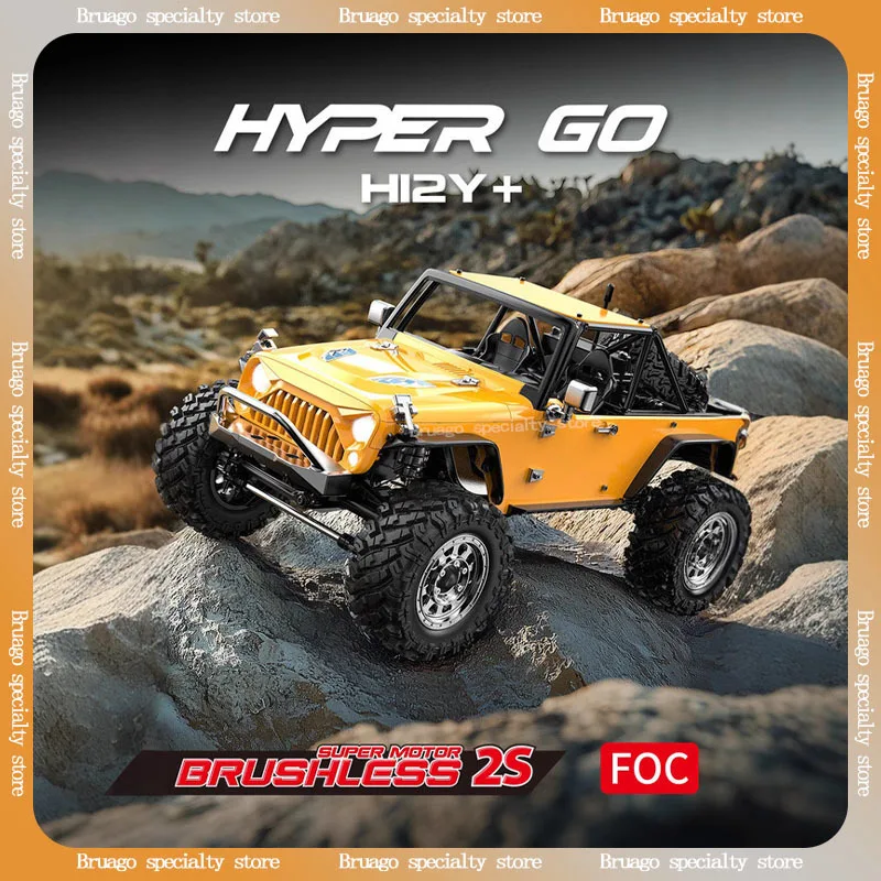 New 1:12 Full Scale H12y Remote Control Car Toys Model 4x4 Climbing Off Road Vehicle Brushless Rc Car Toy Boy Festival Gift 