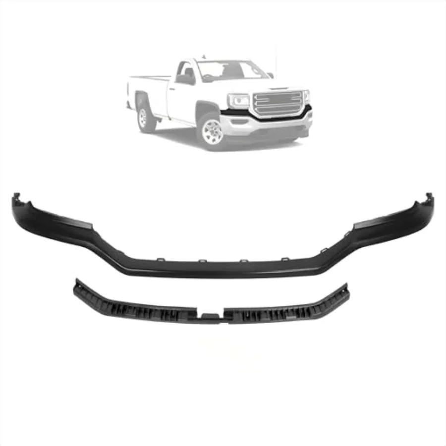 

KUAFU Front Upper Bumper Cover Compatible with 2016-2019 GMC Sierra 1500 Sierra 1500 Limited Replacement Bumper Center Cover fo