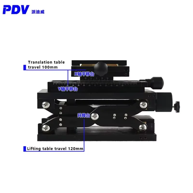 

Прецизионная ручная многомерная комбинированная платформа XYZ для подъема слайдов