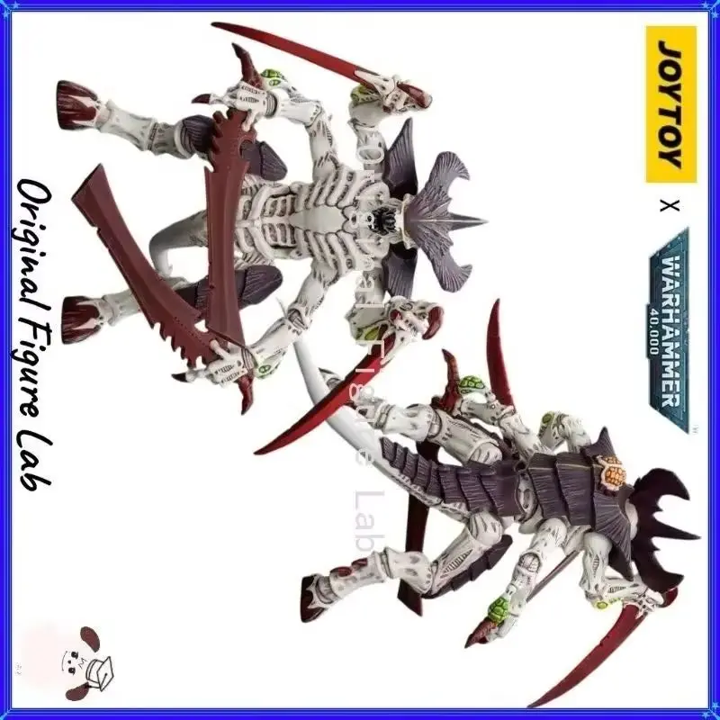 In Stock Original JOYTOY Warhammer 40K Tyranids Hive Fleet Leviathan Tyranid Warrior with Boneswords Toys Models Gifts