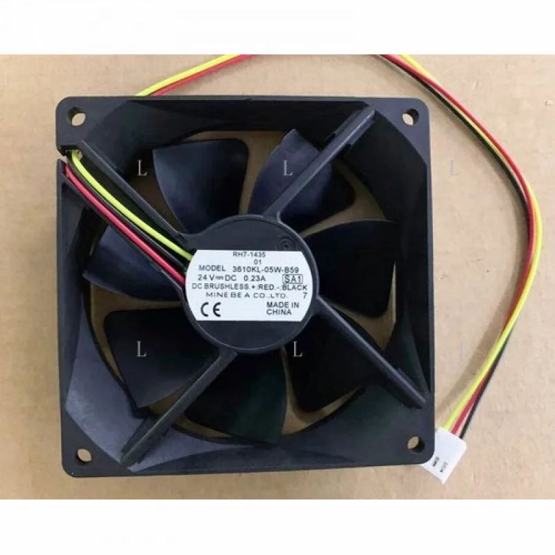 

L для NMB-MAT7 3610KL-05W-B59 DC24V 0,23A охлаждающий вентилятор 9225 3-проводной [M158a]