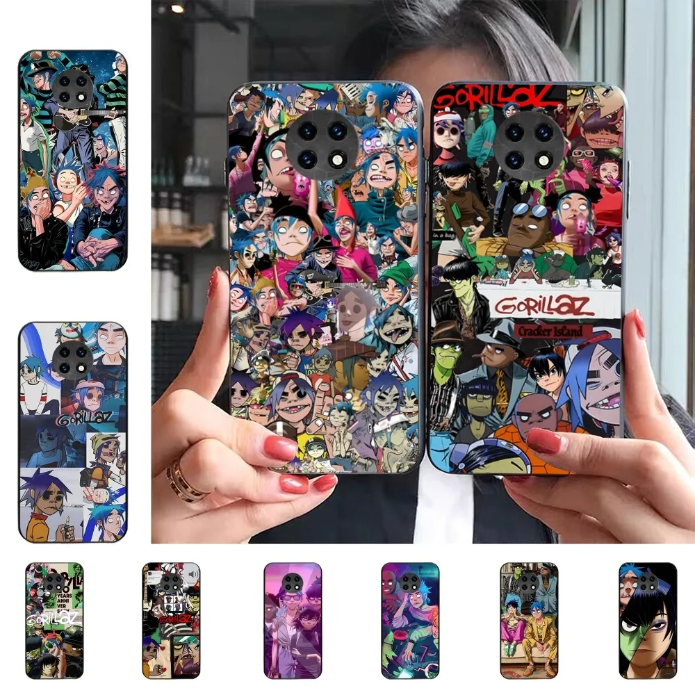 Gorillaz iphone case For Redmi 5 6 7 8 9 10 plus pro 6 7 8 9 A GO K20 K30 K40 pro plus F3 Fundas