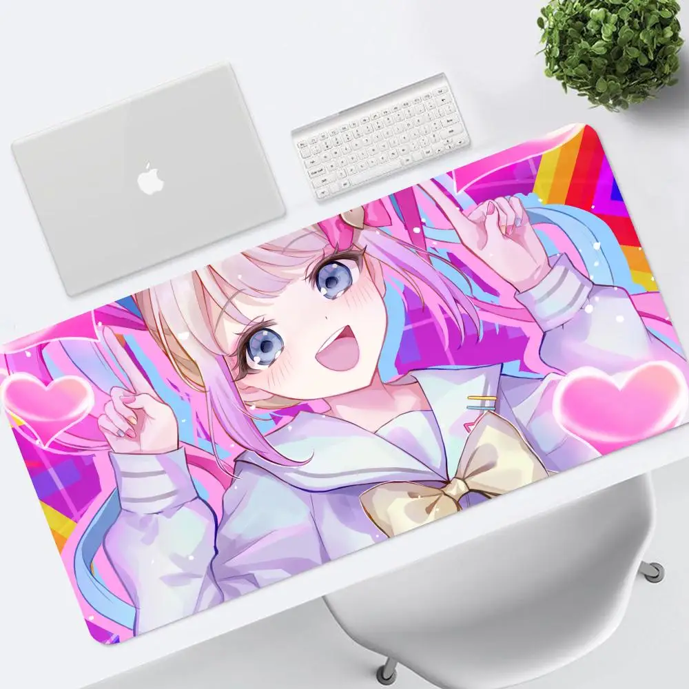 F-Focalors F-Furina Mouse Pad Mouse Pad Gaming Mousepad Speed Desk Mat Laptop Gaming Mats For Office Carpet Desk Accessories