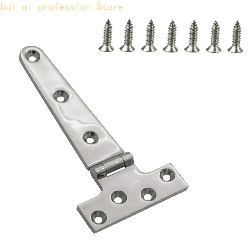 Marine-Deckel-T-Scharnier 75 x 152 mm mit versenkten Schraubenlöchern für den Einsatz H8WE – Detail 2