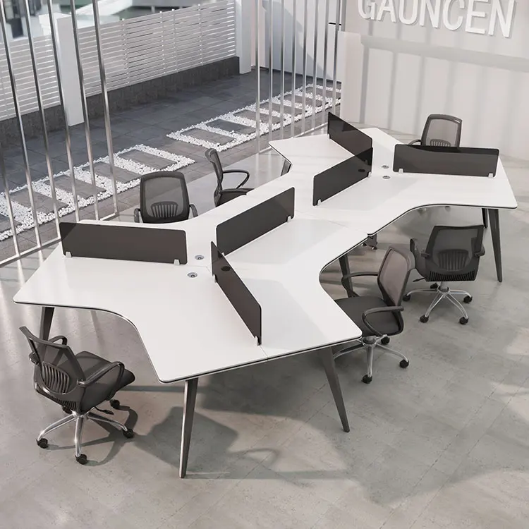 Wholesale office desks and chairs provide company design program full set of office furniture office desk and chair combinations