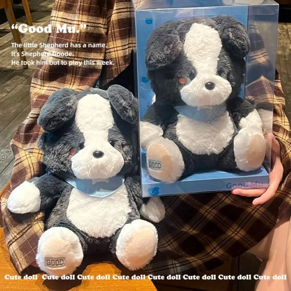 Lindo perro suave Animal calmante curación almohada encantadora pastor alemán perro juguete decoración de la habitación