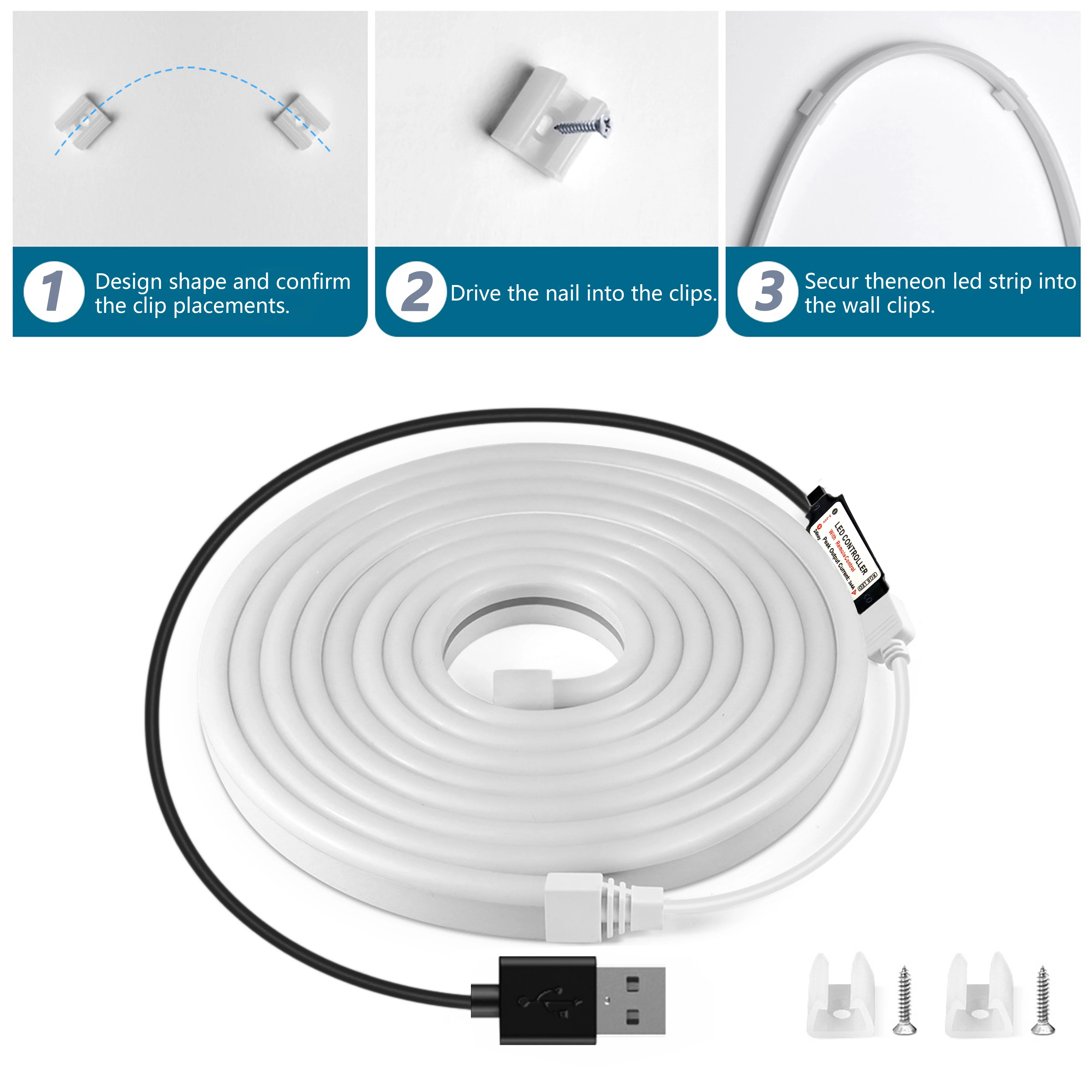 1 Rgb Led Flexible Neon Light  - đánh giá và giá Gaming Accessories Led