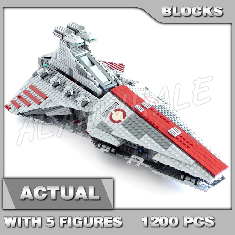 

1170pcs Star Plan Venator-Class Republic Attack Cruiser Republic Starship 11431 Building Blocks Toys Compatible With Model