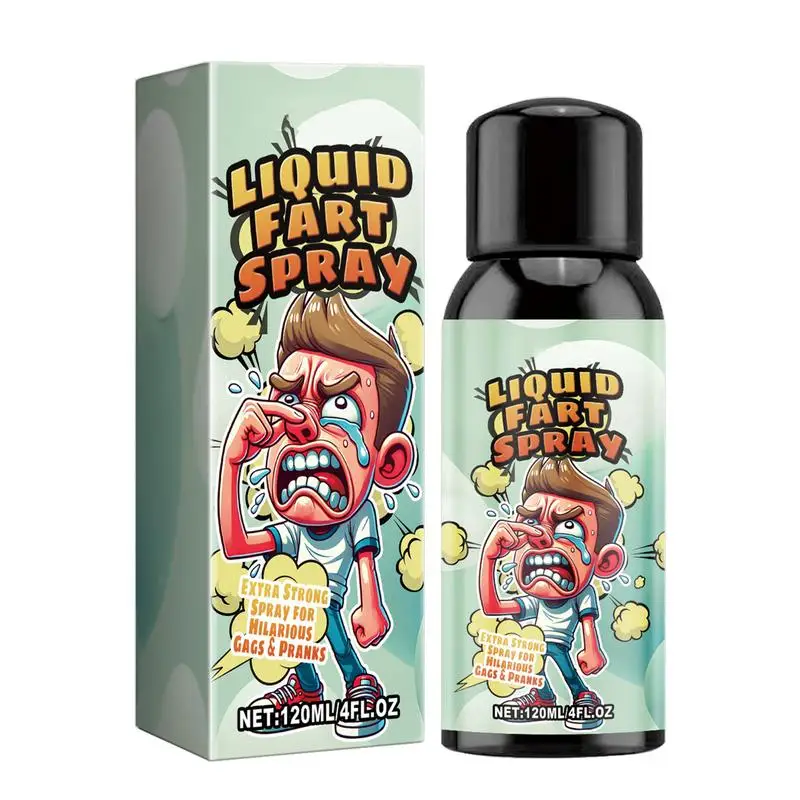 120ML Fart Spray Can Stink Bomb Ass-Smelly Stinky Gas Crap Gag Prank Novelties Toy Halloween Funny Toys Supplies